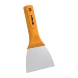 Hakay Saptak Spatula, Çelik Uçlu Spatula, Ergonomik Plastik Saplı, Dayanıklı Güçlü Yapı, Alçı, Boya, Macun Uygulama Malası, Inşaat, Hırdavat, Profesyonel El Aleti (80 Mm)