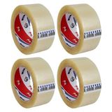 Hakay Şeffaf Koli Bandı, 45MM Genişlikte, 100 Metre Uzunlukta, 4 Adet
