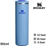 Hakay Stanley The Transit Fliptop Mug 0.59 L Termos Kupa Bardak Matara Mavi, 10-13061-0026 - Acı Yeşil