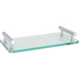 Hakay System Banyo Tepsisi Cam/krom Renk 54X170X330 mm