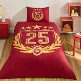 Hakay Taç Lisanslı Galatasaray 25.şampiyonluk Tek Kişilik Nevresim Takımı - 001-Renkli