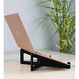 Hakay Taşınabilir Ahşap Laptop Standı - Ergonomik Tasarım