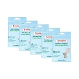 Hakay Tek Kullanımlık Suda Çözünür Klozet Kapak Örtüsü - 5 Adet x 10 Lu Paket | Hijyenik ve Pratik Seyahat Aksesuarı - 012-Siyah