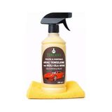 Hakay Terlans Araç Temizleyici & Parlatıcı Hızlı Cila 500 ml Sprey + Mikrofiber Bez | Boyalı Yüzey, Plastik Aksam Temizleme | Parfümlü Quick Detailer, Iz Bırakmaz Parlaklık - Antrasit - 13 cm