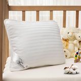 Hakay Vionel Home Saten Kılıflı Bebek Yastığı, 250 gr 1. Sınıf Boncuk Silikon, Otel Kalitesi, Antibakteriyel - 10 x 10 cm - 0002R72