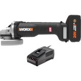 Hakay Worx WX812.9C 20VOLT 2.0AH. 125MM Kömürsüz Profesyonel Tek Akülü Şarjlı Avuç Taşlama