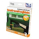 Hakay Yuvarlak Mobilya Masa Kenar Bandı - 18 mm x 5 Mt, Siyah