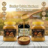 Hakbur Bozkır Yöresel Bozkır Tahin Merkezi Ata Tohum Altın Susam Tahin 930 GR(2adet)& Köy Üzüm Pekmezi 950GR(vegan&katkısız) - 2,8 kg