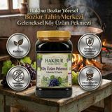 Hakbur Bozkır Yöresel Bozkır Tahin Merkezi Geleneksel Üzüm Köy Pekmezi 950 gr (vegan&katkısız)