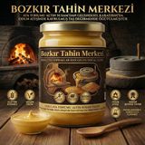 Hakbur Bozkır Yöresel Bozkır Tahin Merkezi Yerli Ata Tohumu Altın Susam Taş Değirmen Doğal Tahini Kavrulmuş 600 gr (Vegan&katkısız)