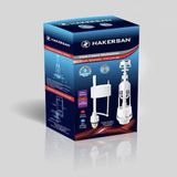 Hakersan Beyaz Basmalı Seramik Rezervuar Klozet İç Takımı