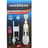 Hakersan Beyaz Rezervuar İç Takım - Sessiz ve Hızlı Dolum, Alt Su Girişli, Filtreli, Ayarlanabilir Su Seviyesi, Mekanik Sistem, 1 Adet