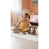 HAKFA TASARIM Ahşap Salıncak ve Kaydırak