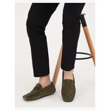 Haki %100 Deri Loafer Ayakkabı50288705-VR027