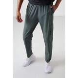 Haki İnce Yumuşak Comfort Fit Erkek Eşofman Alt - 82120