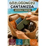 Haki Katlanabilir Silikon Gözlük Kılıfı Suya Dayanıklı Esnek Koruyucu Güneş Ve Numaralı Gözlük Kılıfı