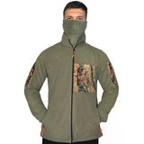 Haki Orman Desen Taktik Polar Mont Avcı Mont 7 Cep