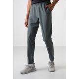 Haki Polyester İnce Yumuşak Comfort Fit Erkek Eşofman Alt - 82119