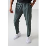 Haki Polyester İnce Yumuşak Comfort Fit Erkek Eşofman Alt - 82120