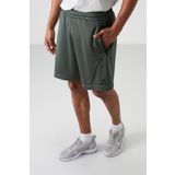 Haki Polyester Kalın Yumuşak Comfort Fit Erkek Şort - 81273