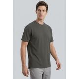 Haki Rahat Form Esnek Nefes Alabilir Erkek T-Shirt - 88495