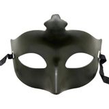 Haki Yeşil Renk Masquerade Kostüm Partisi Venedik Balo Maskesi - Lisinya - 001-Renkli