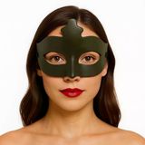 Haki Yeşil Renk Masquerade Kostüm Partisi Venedik Balo Maskesi Mirsm0010k-Smr-D356-8