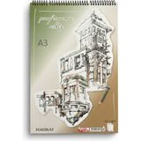 Hakikat Profesyonel Eskiz Defteri A3 Spiralli 110-120 gr | Çizim Defteri, Teknik Resim, Karakalem, Mimarlık ve Güzel Sanatlar