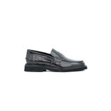 Hakiki Açma Deri Loafer Erkek Ayakkabı - EVA Taban - E2655 Bordo 41