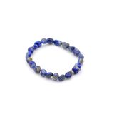 HAKİKİ AMORF KESİM DOĞAL LAPİS LAZULİ TAŞI BİLEKLİK 1.KALİTE 002