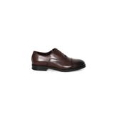 Hakiki Antik Deri Oxford Model Erkek Ayakkabı - Tuna 5305 Kahverengi 39