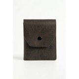 Hakiki Crazy Deri Kişiye Özel İsim Yazılı Cüzdan - Yüksek Nakit Kapasiteli Minimalist Model Crazy Kahve