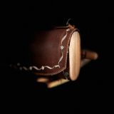 Hakiki Deri, El Yapımı Bayan Çanta, Bayan Cüzdan Larissa V103 - Kızıl Kahve