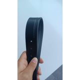 HAKİKİ DERİ ERKEK KOT PANTOLON VE SPOR PANTOLON KEMERİ siyah