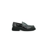 Hakiki Deri Eva Taban Loafer Model Erkek Ayakkabı - E5802 Siyah Açma 40
