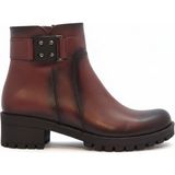 Hakiki Deri Kadın Bot 25ENV1305 - Bordo