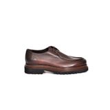 Hakiki Deri Kahverengi Erkek Loafer Ayakkabı EVA Taban - 3094 Kahverengi 40