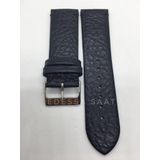 Hakiki Deri Kayış 24mm Lacivert Saat Kordonu