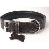 Hakiki Deri Köpek Boyun Tasması L Kahverengi 3X47-56 cm