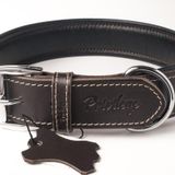 Hakiki Deri Köpek Boyun Tasması Xl Kahverengi 4X54-64 cm