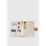 Hakiki Deri Macbook Air Pro 13-14 İnç Organizer Evrak & Laptop & Tablet Çantası Bej