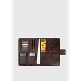Hakiki Deri Macbook Air Pro 13-14 İnç Organizer Evrak & Laptop & Tablet Çantası Fındık