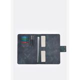 Hakiki Deri Macbook Air Pro 13-14 İnç Organizer Evrak & Laptop & Tablet Çantası Yeşil