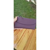 Hakiki Deri Mat Bayan Cüzdan, Sarı, Deri Malzeme, Çok Kartlı, Günlük Kullanım, Fermuarlı Tasarım (MÜRDÜM)