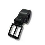 Hakiki Deri Premium Erkek Kemer, Siyah Manda Derisi, 4.5 Cm Genişlik, Çelik Toka, Klasik Tasarım Tarz6zbw5sh
