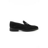 Hakiki Deri Siyah Loafer Erkek Ayakkabı - 0161 Siyah 41