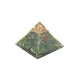 Hakiki Doğal Aventurin Taşı Orgonit Piramit 213 Gram