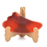 Hakiki Doğal Kırmızı Akik Taşı Gua Sha Yüz Bakımı 013