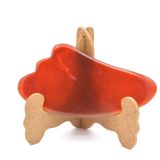 Hakiki Doğal Kırmızı Akik Taşı Gua Sha Yüz Bakımı 014