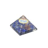 Hakiki Doğal Lapis Lazuli Taşı Orgonit Piramit 175 Gram